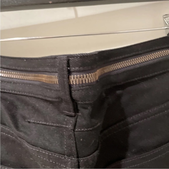 Givenchy black jeans size 30x31 inseam zipper detail in belt loop denim - Picture 4 of 7